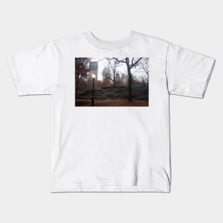 December in Central Park Kids T-Shirt